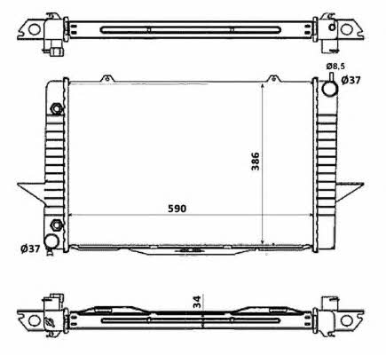Купить NRF 58343 по низкой цене в Украине!