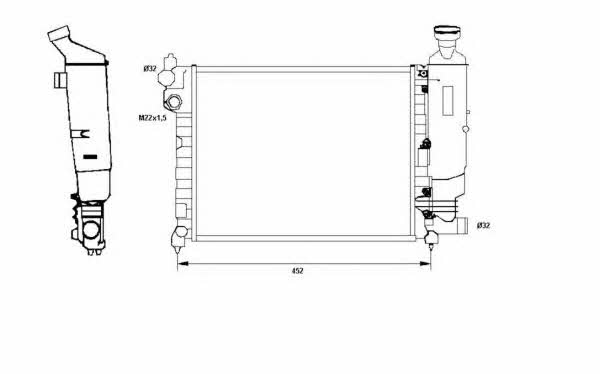 Купить NRF 58807 по низкой цене в Украине!