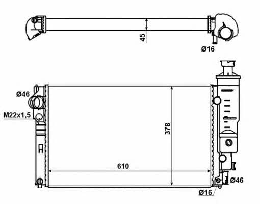Купить NRF 58889 – отличная цена на EXIST.UA!