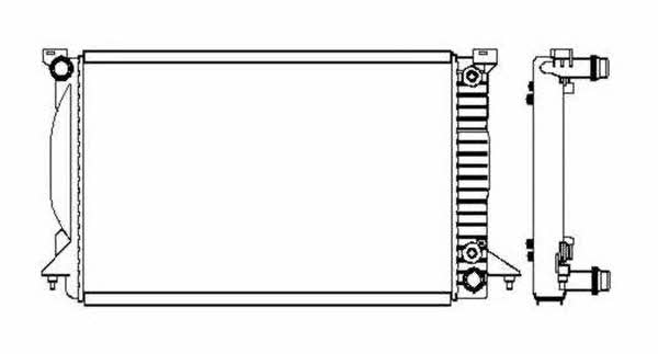 Купить NRF 50544 – отличная цена на EXIST.UA!