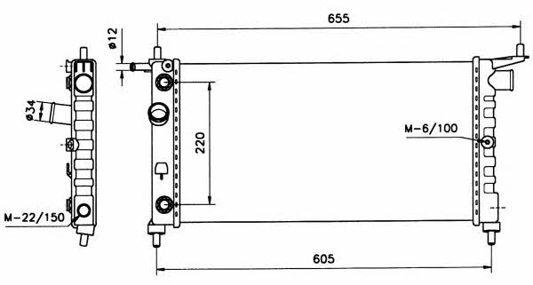 Купить NRF 50552 – отличная цена на EXIST.UA!