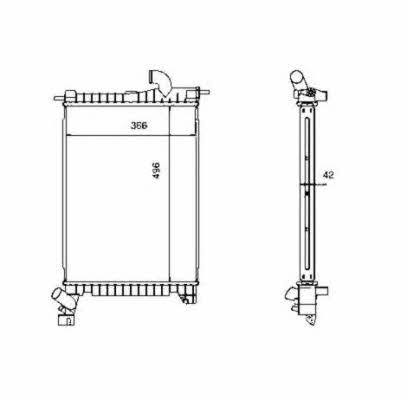 Купить NRF 507527 – отличная цена на EXIST.UA!