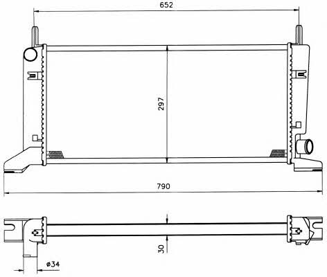 Купить NRF 509500 – отличная цена на EXIST.UA!