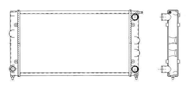 Купить NRF 509501 – отличная цена на EXIST.UA!