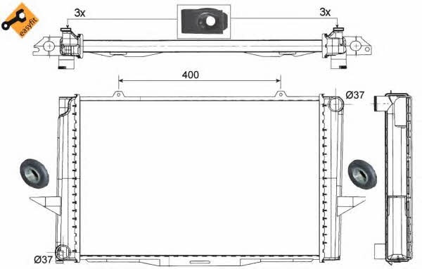 Купить NRF 509509 – отличная цена на EXIST.UA!