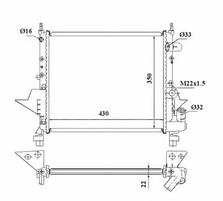Купить NRF 509513 – отличная цена на EXIST.UA!