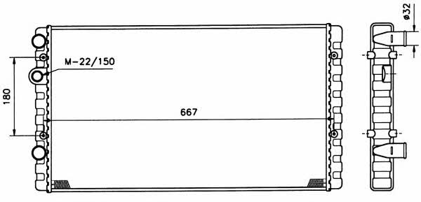 Купить NRF 509521 по низкой цене в Украине!