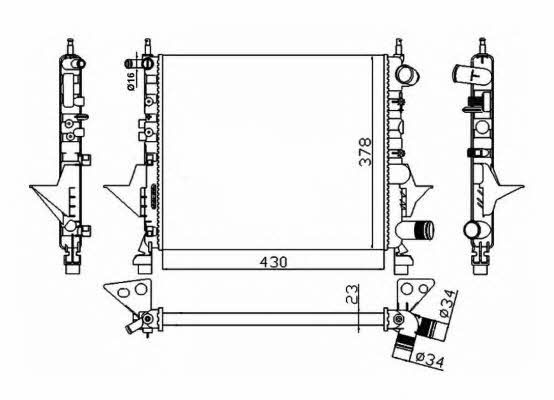 Купить NRF 529513 по низкой цене в Украине!