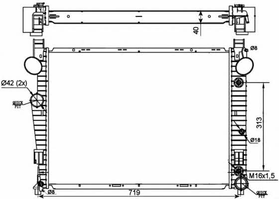 Купить NRF 53103 по низкой цене в Украине!