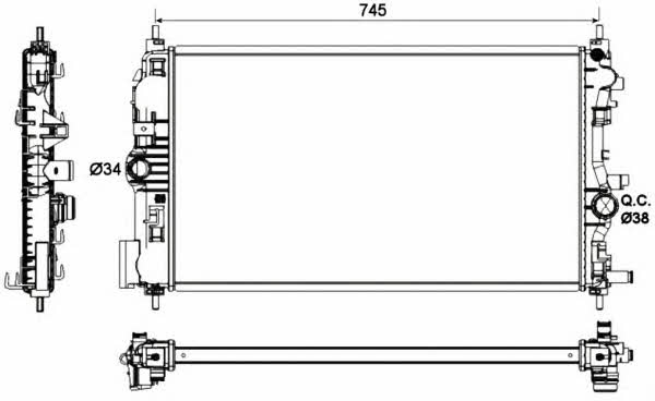 Купить NRF 53129 по низкой цене в Украине!