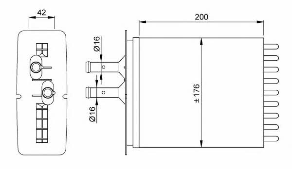 Купить NRF 53205 по низкой цене в Украине!
