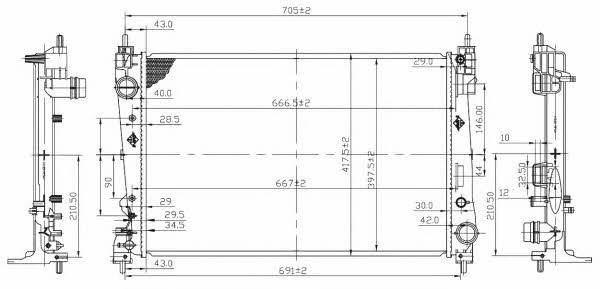 Купить NRF 53454 – отличная цена на EXIST.UA!