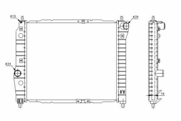 Купить NRF 53637 по низкой цене в Украине!