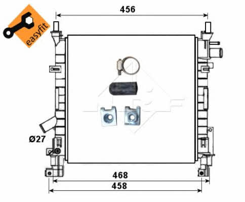 Купить NRF 53651 – отличная цена на EXIST.UA!