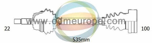 Odm-multiparts 18-211370 Вал привідний 18211370: Купити в Україні - Добра ціна на EXIST.UA!