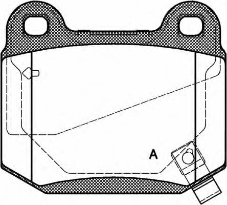 Купити Open parts BPA0014.52 за низькою ціною в Україні!