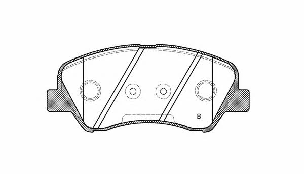 Open parts BPA1488.02 Гальмівні колодки, комплект BPA148802: Купити в Україні - Добра ціна на EXIST.UA!