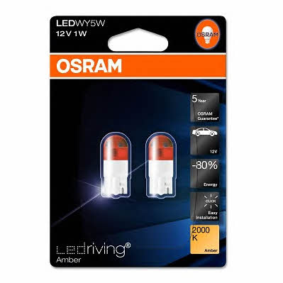 Osram 2855YE-02B Лампа світлодіодна Osram LEDriving Premium T10 12V W2,1x9,5d (2 шт.) 2855YE02B: Купити в Україні - Добра ціна на EXIST.UA!