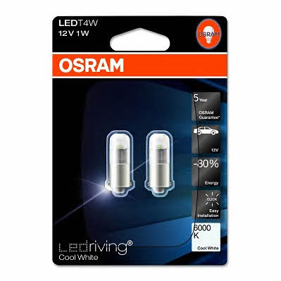 Osram 3850CW-02B Лампа світлодіодна Osram LEDriving CoolWhite T8,5 12V BA9S (2 шт.) 3850CW02B: Купити в Україні - Добра ціна на EXIST.UA!