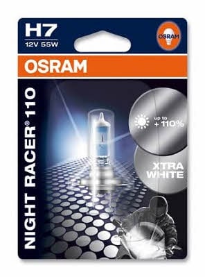 Osram 64210NR1-01B Лампа галогенна Osram Night Racer +110% 12В H7 55Вт +110% 64210NR101B: Купити в Україні - Добра ціна на EXIST.UA!