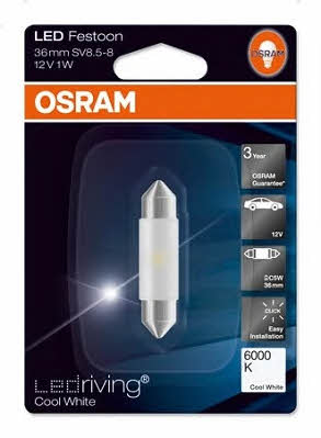 Osram 6436CW Лампа світлодіодна Osram LEDriving CoolWhite Festoon 36 12V SV8,5 6436CW: Купити в Україні - Добра ціна на EXIST.UA!