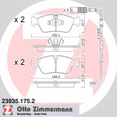 Купить Otto Zimmermann 23935.175.2 по низкой цене в Украине!
