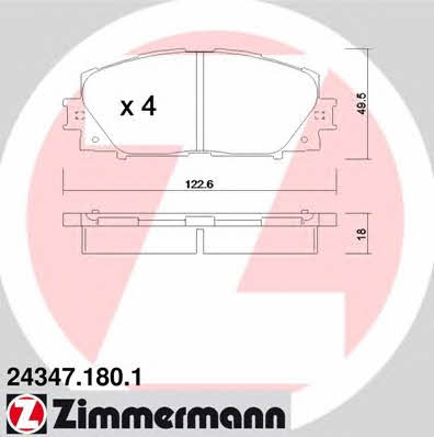 Купить Otto Zimmermann 24347.180.1 по низкой цене в Украине!