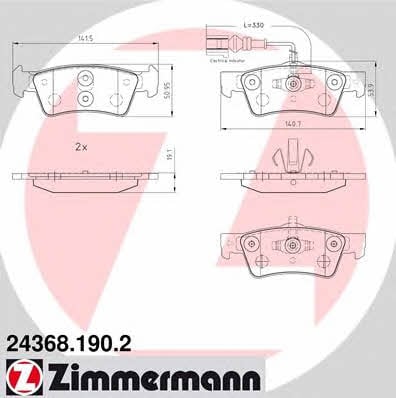 Купить Otto Zimmermann 24368.190.2 по низкой цене в Украине!