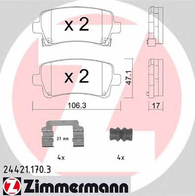 Купить Otto Zimmermann 24421.170.3 по низкой цене в Украине!