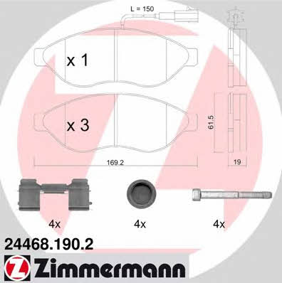 Купить Otto Zimmermann 24468.190.2 по низкой цене в Украине!