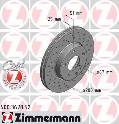 Купить Otto Zimmermann 400.3678.52 по низкой цене в Украине!