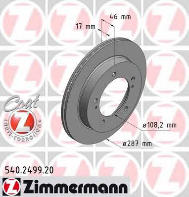 Купить Otto Zimmermann 540.2499.20 по низкой цене в Украине!