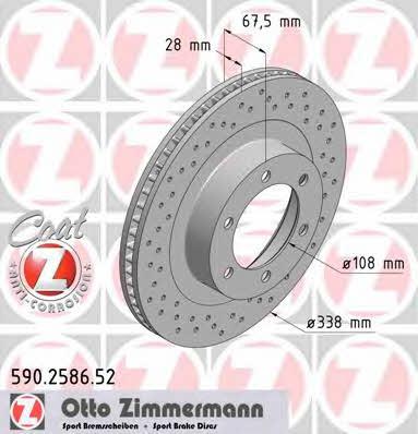 Купити Otto Zimmermann 590.2586.52 за низькою ціною в Україні!