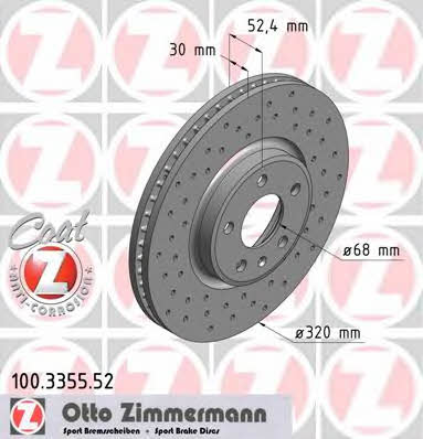 Купити Otto Zimmermann 100.3355.52 за низькою ціною в Україні!