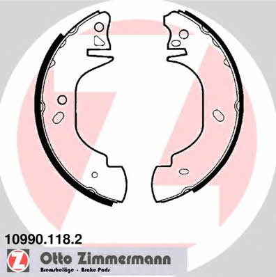 Otto Zimmermann 10990.118.2 Колодки гальмівні барабанні, комплект 109901182: Купити в Україні - Добра ціна на EXIST.UA!