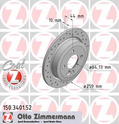 Купить Otto Zimmermann 150.3401.52 по низкой цене в Украине!