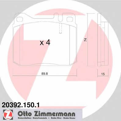 Купить Otto Zimmermann 20392.150.1 по низкой цене в Украине!