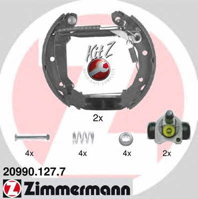 Otto Zimmermann 20990.127.7 Колодки гальмівні барабанні, комплект 209901277: Купити в Україні - Добра ціна на EXIST.UA!