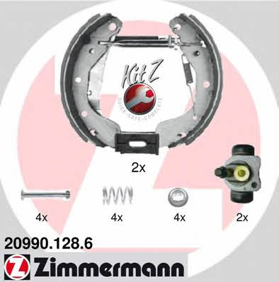 Otto Zimmermann 20990.128.6 Колодки гальмівні барабанні, комплект 209901286: Купити в Україні - Добра ціна на EXIST.UA!