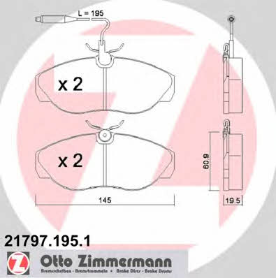 Купить Otto Zimmermann 21797.195.1 по низкой цене в Украине!