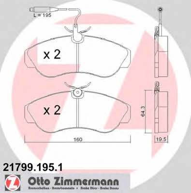 Купить Otto Zimmermann 21799.195.1 по низкой цене в Украине!