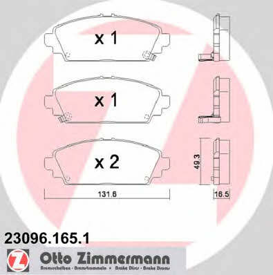 Купить Otto Zimmermann 23096.165.1 по низкой цене в Украине!