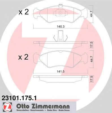 Купить Otto Zimmermann 23101.175.1 по низкой цене в Украине!