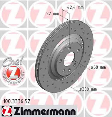 Купить Otto Zimmermann 100.3336.52 по низкой цене в Украине!