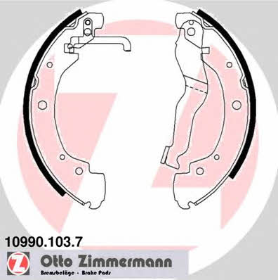 Otto Zimmermann 10990.103.7 Колодки гальмівні барабанні, комплект 109901037: Купити в Україні - Добра ціна на EXIST.UA!