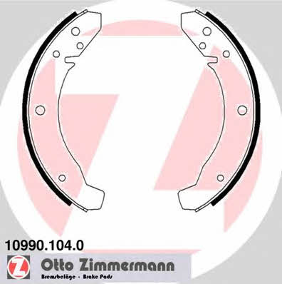 Otto Zimmermann 10990.104.0 Колодки гальмівні барабанні, комплект 109901040: Купити в Україні - Добра ціна на EXIST.UA!