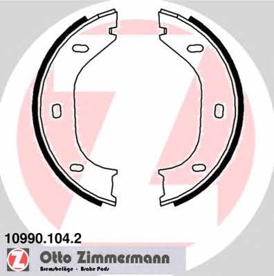 Otto Zimmermann 10990.104.2 Колодки гальмівні стояночного гальма 109901042: Купити в Україні - Добра ціна на EXIST.UA!