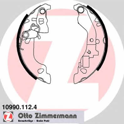Otto Zimmermann 10990.112.4 Колодки гальмівні барабанні, комплект 109901124: Купити в Україні - Добра ціна на EXIST.UA!