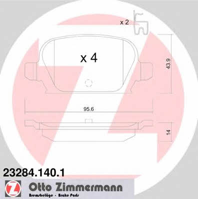 Купить Otto Zimmermann 23284.140.1 по низкой цене в Украине!