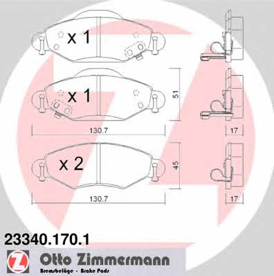 Купить Otto Zimmermann 23340.170.1 по низкой цене в Украине!